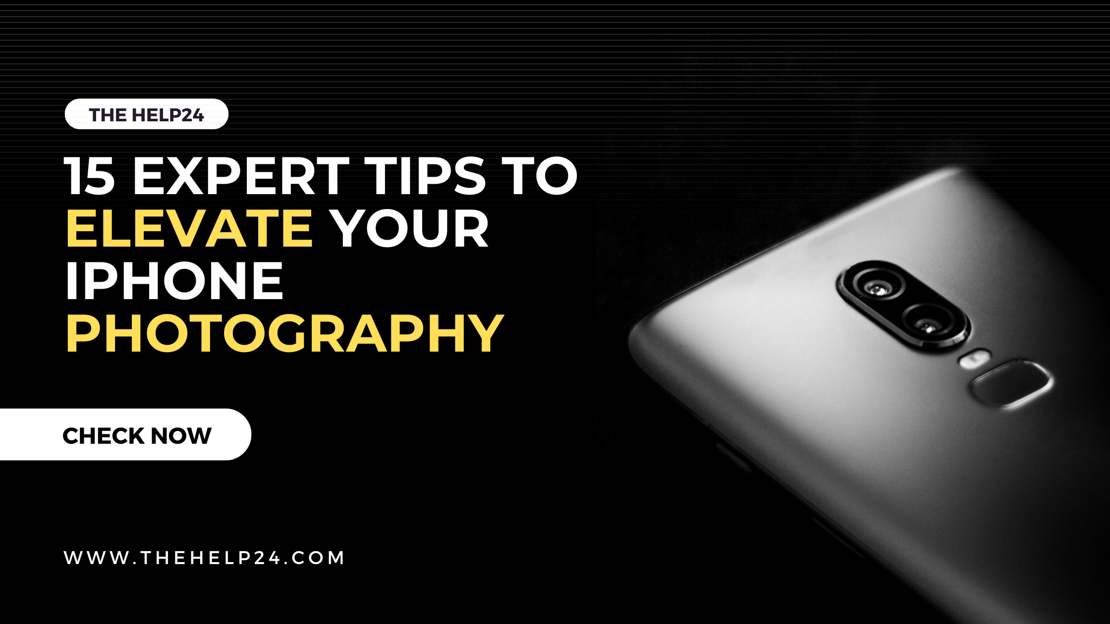 iPhone photograpy tips the help24